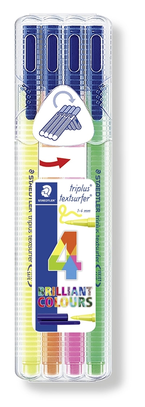 Staedtler Overstregingspen Textsurfer Triplus assortiment (4)